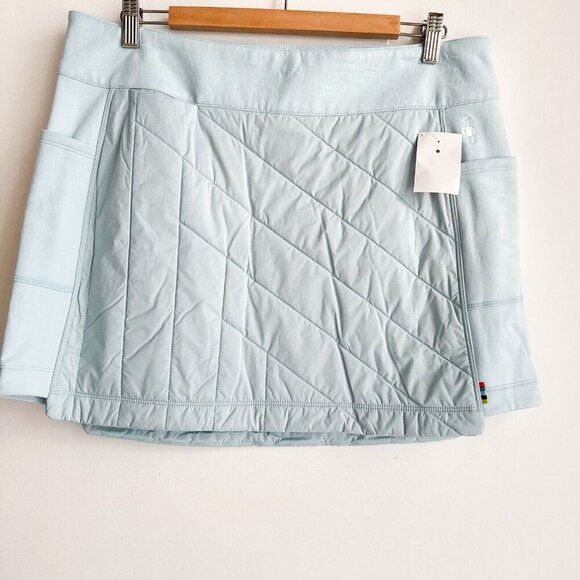Smartwool Skirt Smartloft Women Light Blue L - Picture 2 of 7